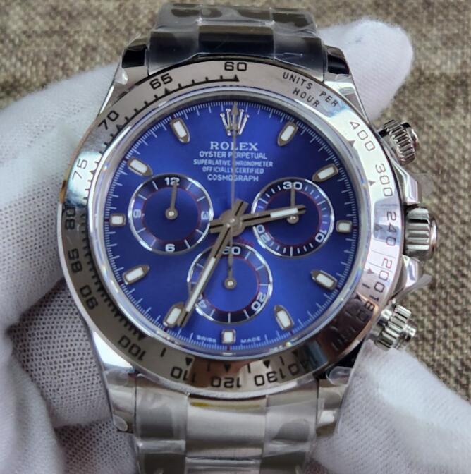 国内売上トップ品スーパーコピー腕時計ロレックス デイトナ M116509-0071 ブルー 4130搭載 ハイテクノロジー