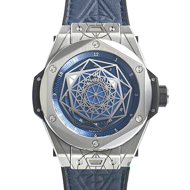 ウブロ ビッグバン コピー時計 ウニコ サンブルー チタニウム ブルー 415.NX.7179.VR.MXM18